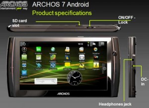 archos 7 android tablet
