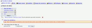 Crear Nueva base de datos phpMyAdmin