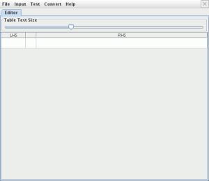 introduciendo gramática JFLAP